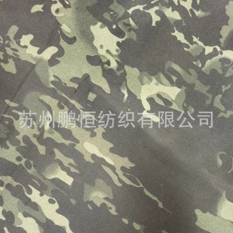 厂家现货1000d空变丝cp防水优丽胶海洋迷j彩布 cordura迷彩面料
