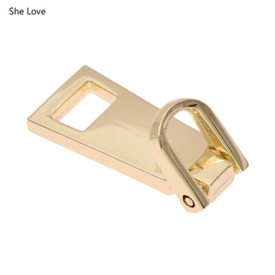 Chzimade 10Pcs/lot 5# Metal Zipper Pullers  Zipper Slider Zi