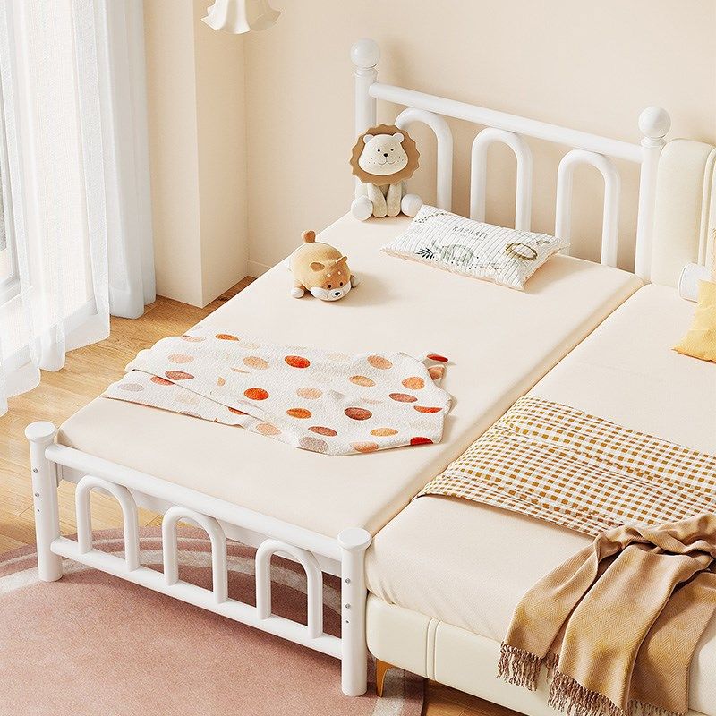 铁艺儿童床带护栏小床单人床婴儿床公主床边床可升降加宽拼接大床,住宅家具,儿童拼接床,淘宝优惠券,粉丝福利购,淘宝优惠卷