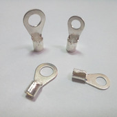 OT10平方 8冷压接线端子O型圆形裸端头铜线鼻子接头线耳镀银紫铜