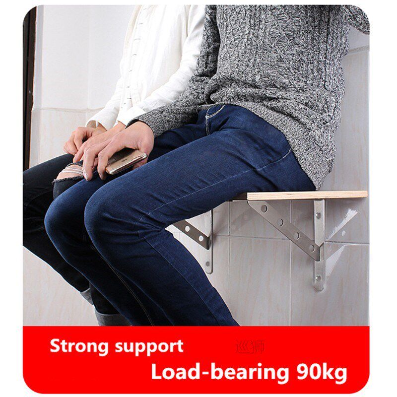 Stainless Steel Triangle Bracket Heavy Support Wall Mounted