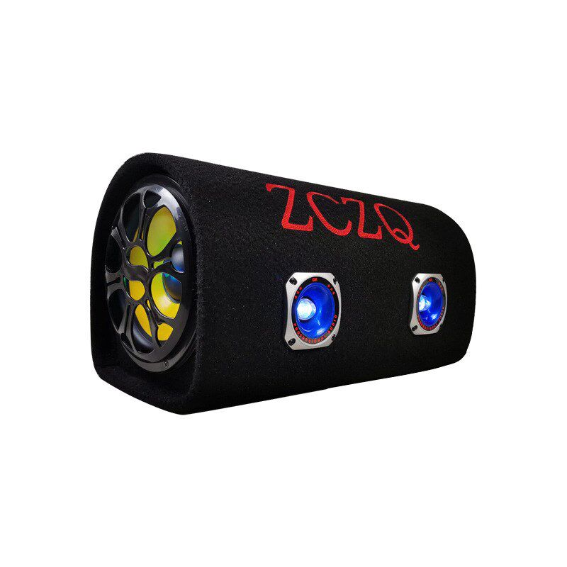 八寸十寸b隧道高配车载低音炮遥控插卡蓝牙彩灯桌面音箱12V24V220