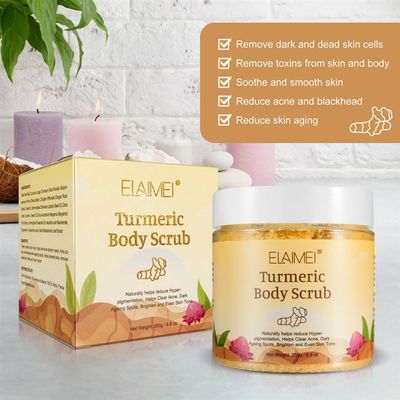 Turmeric Scrub Body Scrub Moisturizing and Rejuvenating 姜黄