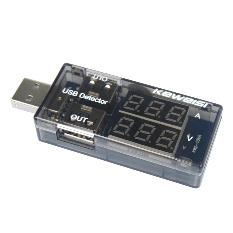 推荐New USB Current Voltage Tester Meter USB Voltage Ammeter