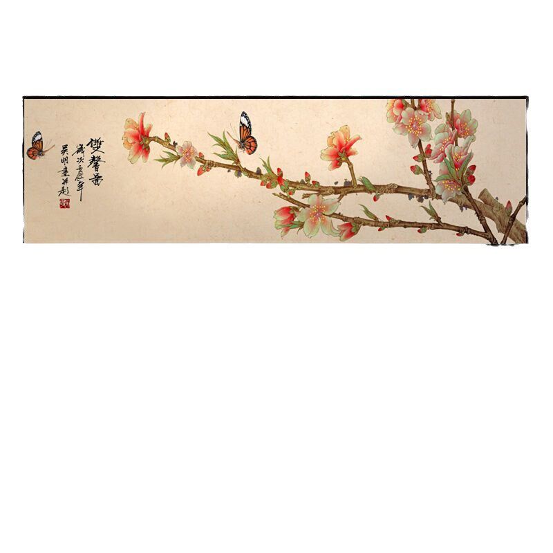 主卧室床头挂画中国风花鸟壁画新中式背景墙房间艺术画酒店装饰画