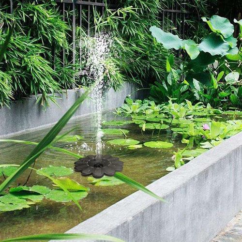 Outdoor Solar Power Fountain Pool Lake Pond Mini Water Foun