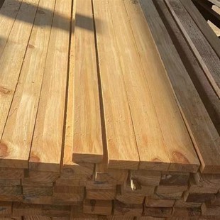 新款木方松木条实木材料木条子隔断龙骨扁条木方条子原木建筑木品