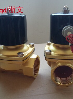 UW-40管道电磁阀2W400-40二通常闭疏水阀1.5寸DN40