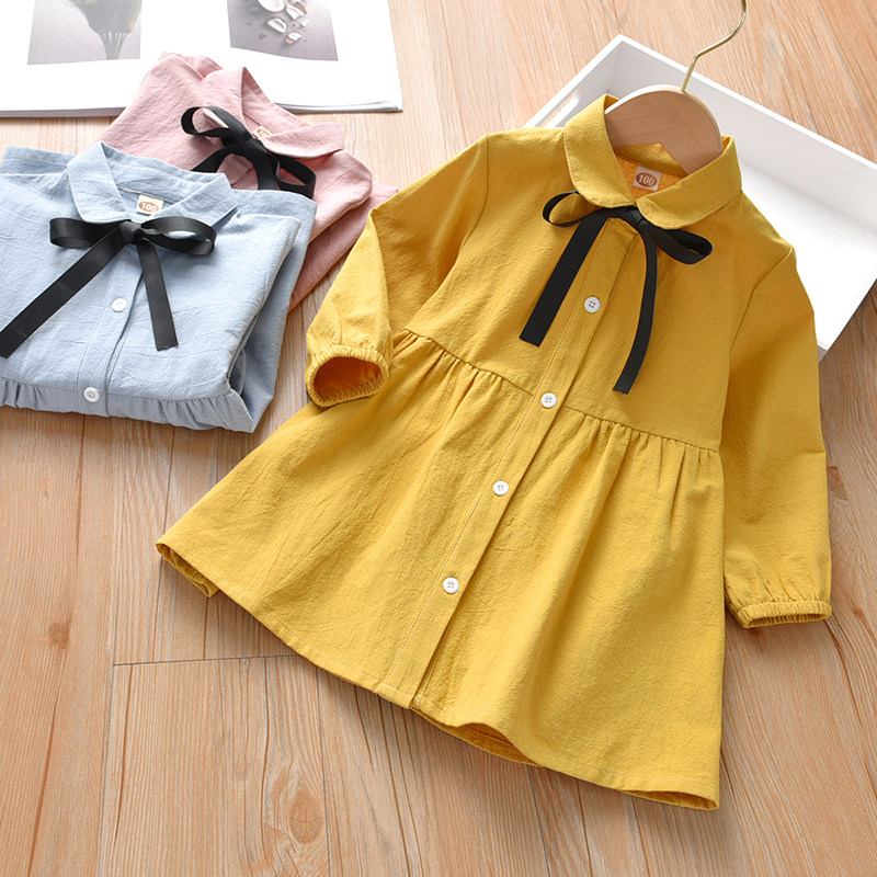 女童连衣裙夏装宝宝洋气衬衣裙子儿童公主裙2020新款夏季纯棉裙衫,童装/婴儿装/亲子装,连衣裙,淘宝优惠券,粉丝福利购,淘宝优惠卷