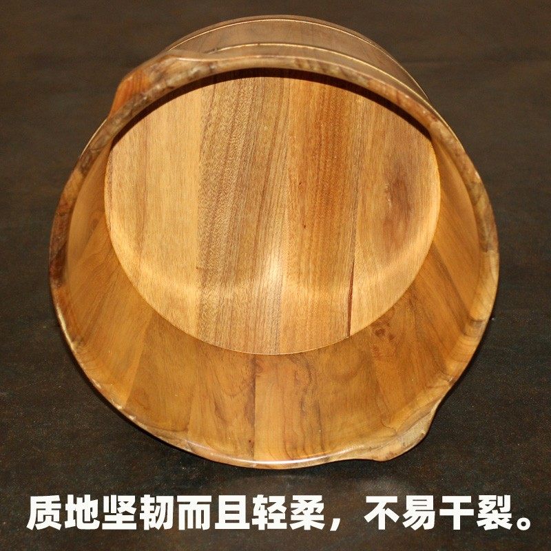 百山香樟木泡脚盆木盆泡脚木桶泡脚桶木质养生足浴桶洗脚桶家用