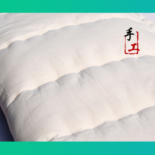 定做手工花被子幼儿园薄被芯春秋冬褥子新生婴儿童棉絮床垫被