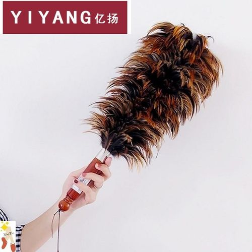 车用禅子羊毛掸鸡毛掸子除尘家用家务清洁除尘扫灰打扫卫生弹毯子