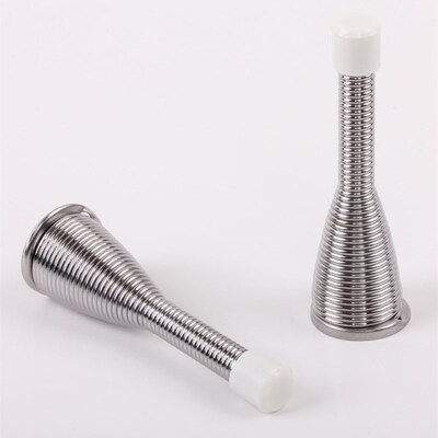 Metal jammer door stopper spring doorstop Wall Decorative Ru