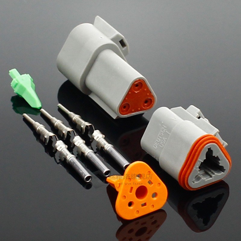 推荐1 set DT conector DT06-2S/DT04-2P 2P 3P 4P 6P 8P 12P wat