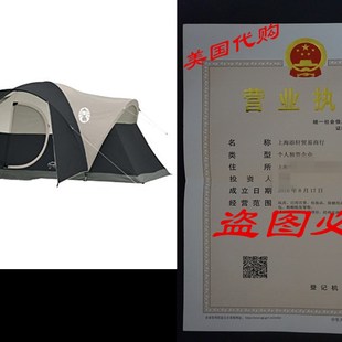 Person 极速Coleman Montana Tent