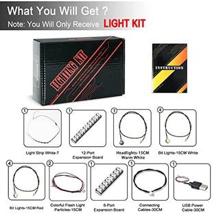 Building Lighting LMTIC Wrangler Led Jeep 新品 for Bloc Kit