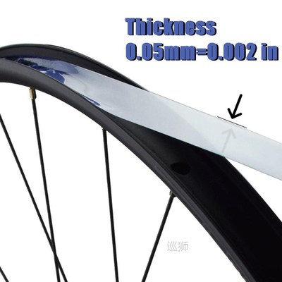 Bike Tubeless Presta Valve & Rim Tape Bicycle No Tube Tire T