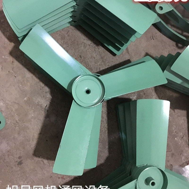 600mm排风扇扇叶3片厚铁叶片电焊叶子工业排气扇配件轴流式风机扇图片