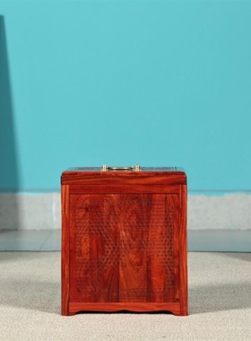 非洲小叶紫檀环保垃圾桶红木配红木家具茶桌