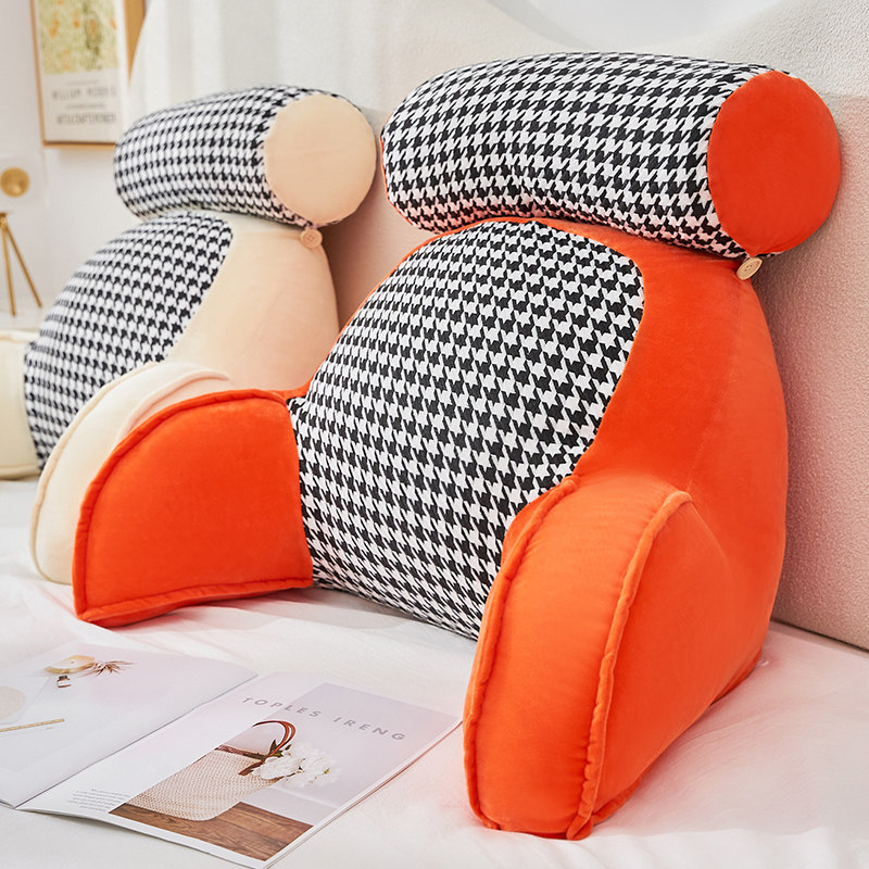 靠枕床头靠垫软包抱枕玩手机腰靠大靠背看书神r器护腰躺床上可拆