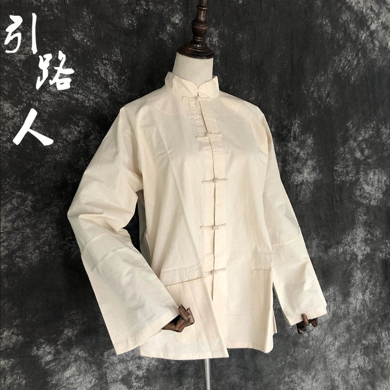 传统大襟丧服男士孝衣孝子服纯棉盘扣出殡丧服黄白孝服白事用用品 商业/办公家具 骨灰盒 原图主图