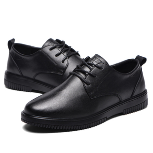 防滑防水耐油男鞋 透气防臭厨房专用工作鞋 休闲皮鞋 夏季 男士 厨师鞋