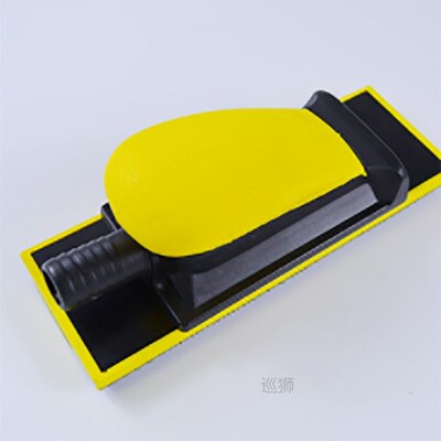 70X198mm Vacuum Hand Sanding Block Dust-Free Multi Hole Hook