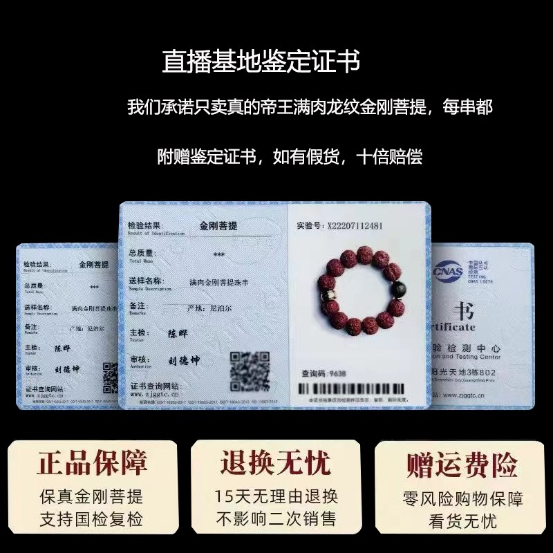 现货尼泊尔满肉大金刚菩提子精品原籽文玩K佛珠手链盘玩手串天然