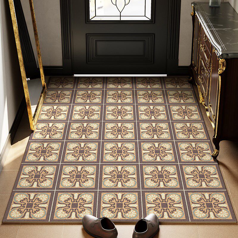 美式新款入户门地垫家用刮沙除泥蹭脚垫子进门玄关丝圈地毯可定制,居家布艺,入户地垫,淘宝优惠券,粉丝福利购,淘宝优惠卷