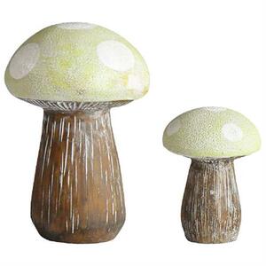 热销Mushroom Resin Decor Mushrooms Figurines Miniature Garde