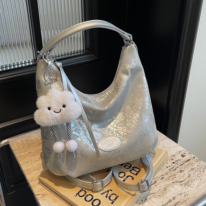 【多种背法】简约柔软大容量双肩包单肩斜挎包2024新款潮百搭大包,箱包皮具/热销女包/男包,通用款女包,淘宝优惠券,粉丝福利购,淘宝优惠卷