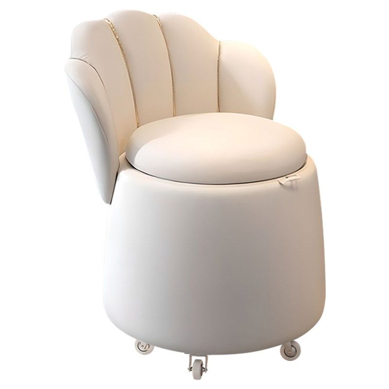 2024新款化妆凳带储物家用卧室靠背椅梳妆台凳子收纳梳妆凳化妆椅