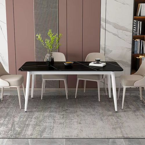 铁艺金属桌腿支架岩板餐桌桌脚茶几底座会议桌办公桌桌架铁架定制