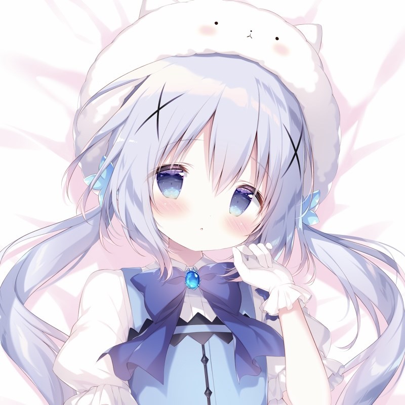 C104 白玉しらたまこ 魔法少女 香风智乃チノ 等身抱枕套