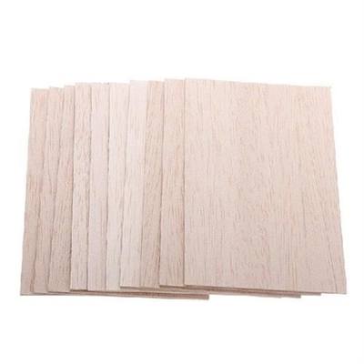 推荐10pcs Balsa Wood Sheet Wooden Plate Model for DIY House