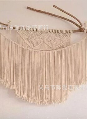 4毫米mm三股本白棉绳 diy挂帘棉绳 装饰绳 3XP18型号 200米每支