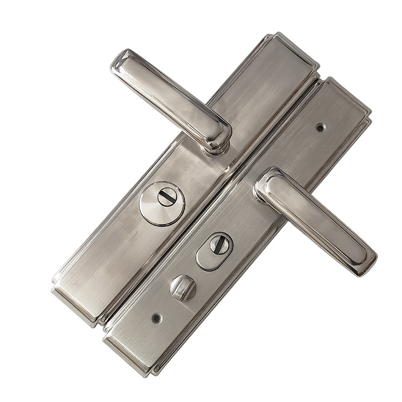 加厚304不锈钢多功能单双活双快秒装把手 步阳群升新多防盗门拉手