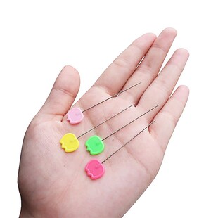 50pcs Sewing Pins Box Tulip Head Clothing Accessories Head S