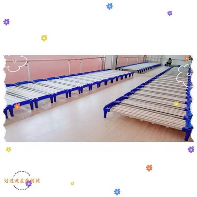幼儿园牀幼儿园专k用牀午休午睡牀儿童塑料木板牀叠折叠牀托管小