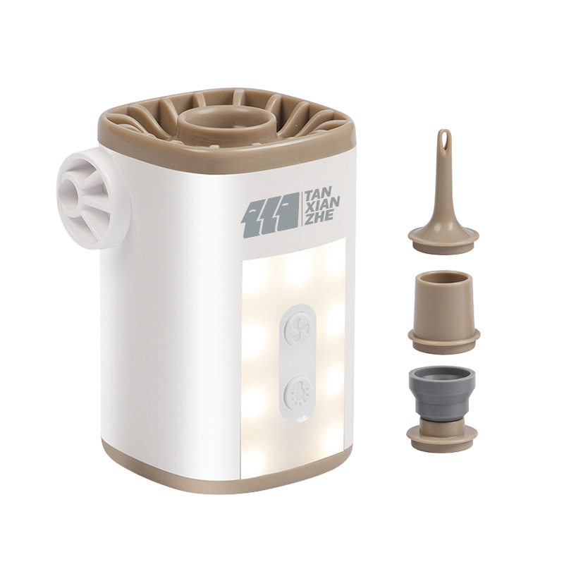 探险者气垫床充气泵便携真空泵压缩袋迷你无线自动充气抽气电泵