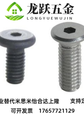 替代TAF51/52-M2-L3/L4/L5/L6/L8/L10/L12超短头内六角圆柱头螺钉