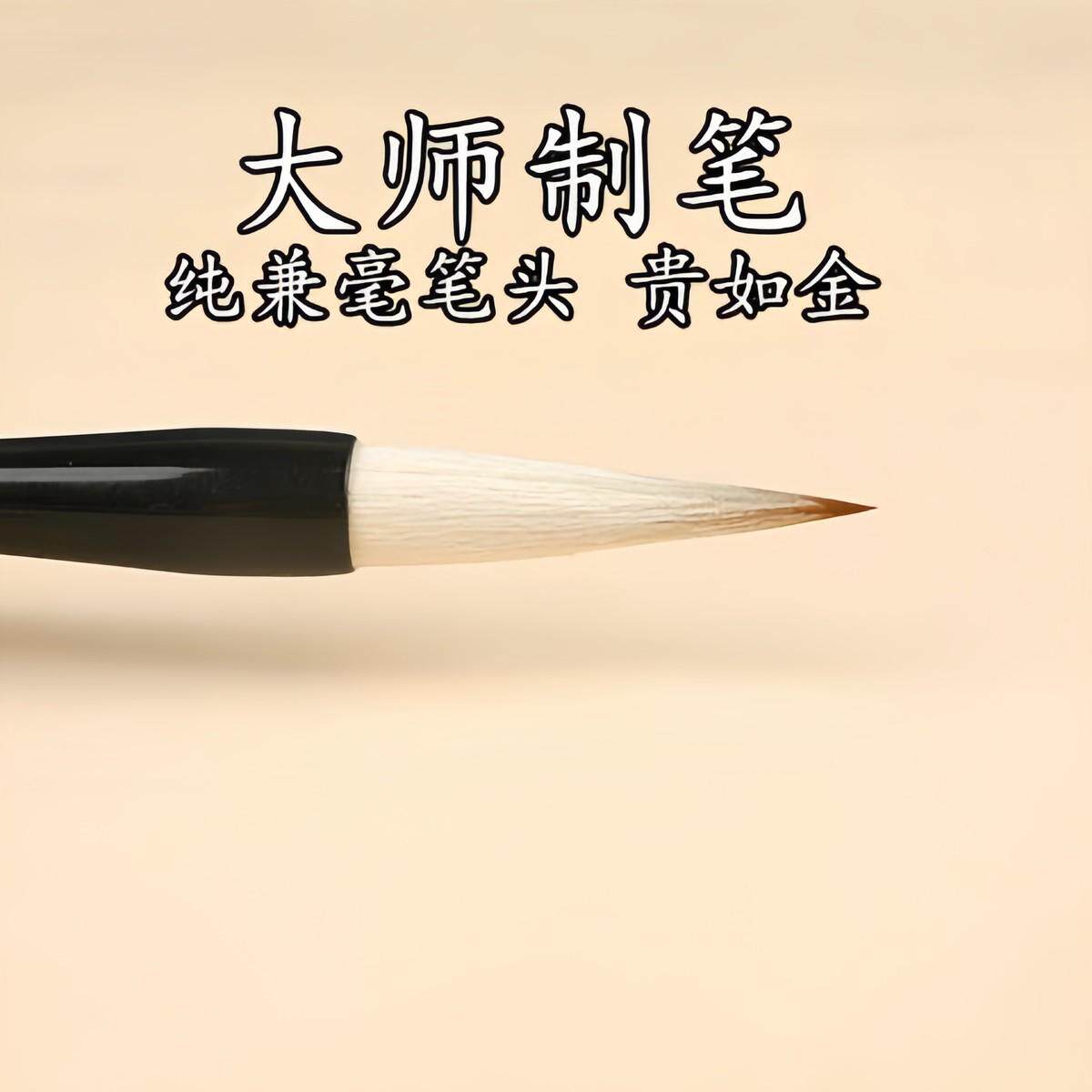 善琏套装兼毫毛笔狼毫羊毫大中小楷湖笔行草书国画初学者成人新品