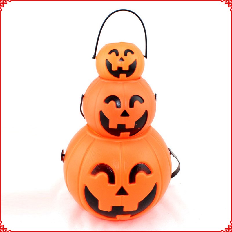 网红Halloween Pumpkin Lights Pumpkin Bucket Night Field Deco 节庆用品/礼品 装饰灯 原图主图