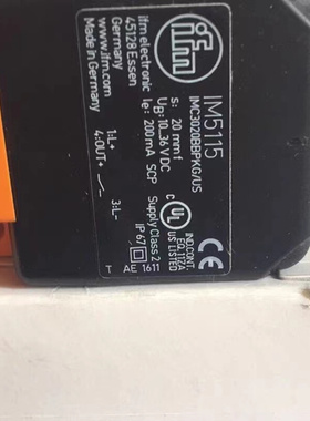 IFM接近开关IM5115 5116 5124 5127 IM5125 O513A 5132 5135