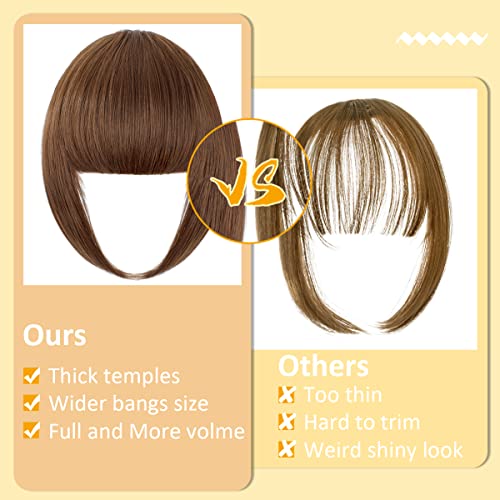 速发Felendy Bangs Hair Clip in Extensions French Bangs Strai