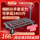手推车拉货平板车静音折叠小推车推货车四轮载重拖车搬运车手现货