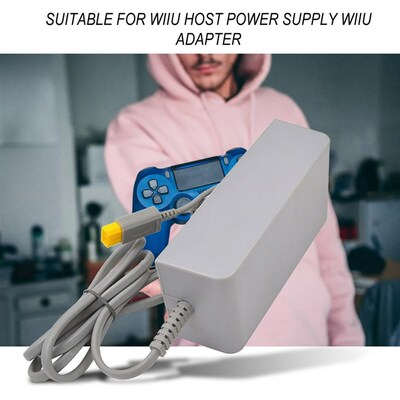 US/EU Plug Adapter Power Supply Charger For Nintendo Wii U
