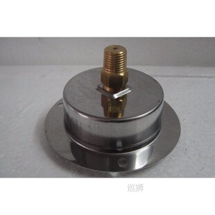2.5 60mm brass YN60ZT pressure flange movements gauge front