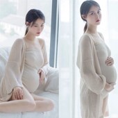 影楼服饰妈咪纱裙艺术照 时尚 新款 孕妇拍d照影楼主题摄影写真服装