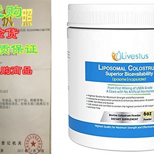 Powder Liposomal 极速Livestus Colostrum Superior 6oz